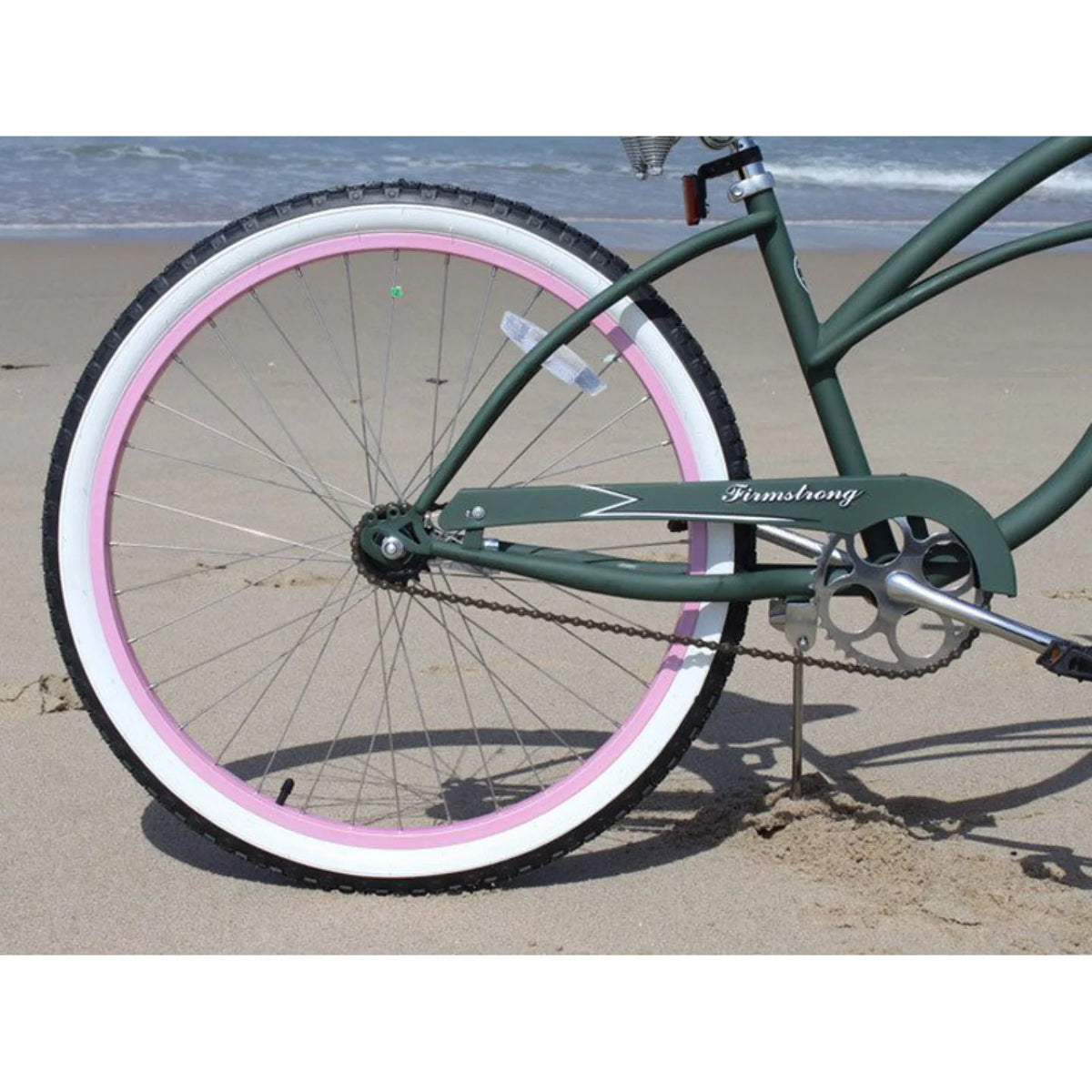 26 Women's Single Speed White/Pink J88628