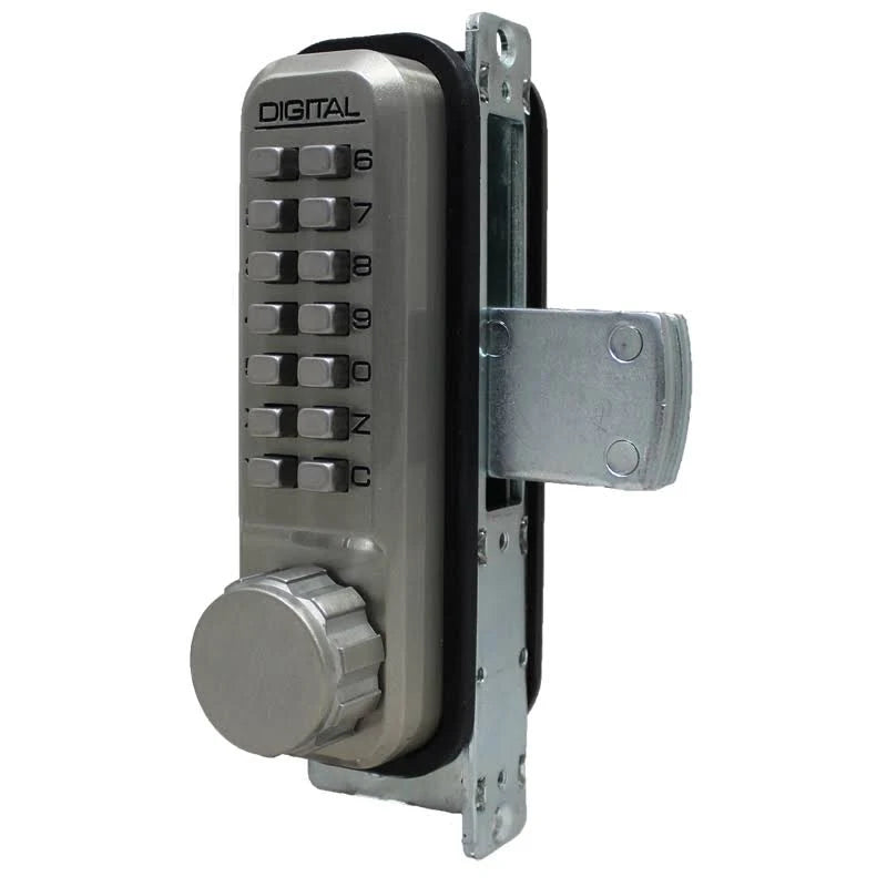 Mechanical Keyless Narrow Stile Deadbolt Satin Nickel S2732