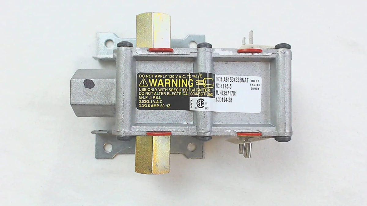 Gas Range Valve Assembly H6563