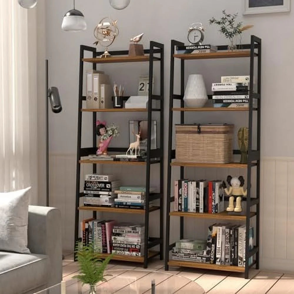5 Tier Tall Bookshelf X896330