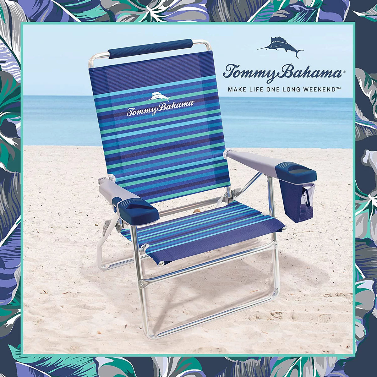 Striped Beach Chair Q341