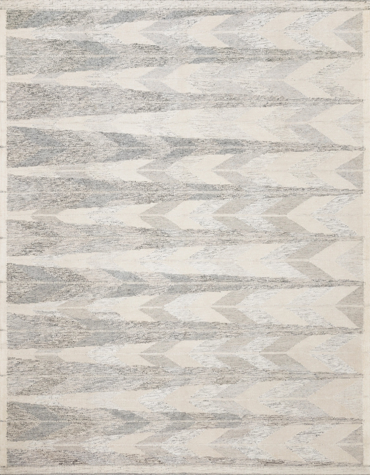 Pewter Silver Rug 3'6 x 5'6 A864