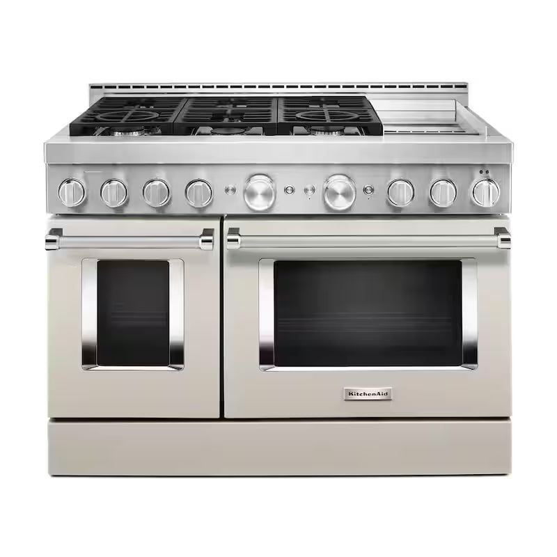 6.3 cu. ft. Smart Double Oven Gas Range with Griddle K56324