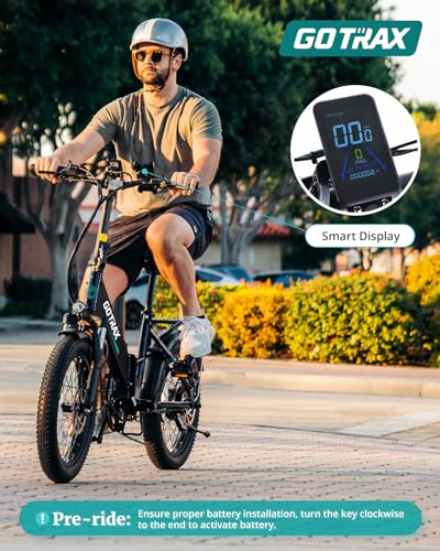 20" Folding Electric Bike with 48V Battery, 500W, 7-Speed S711726