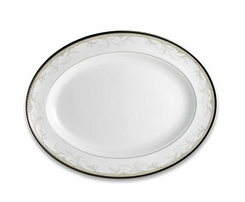 Brocade Oval Platter G689552