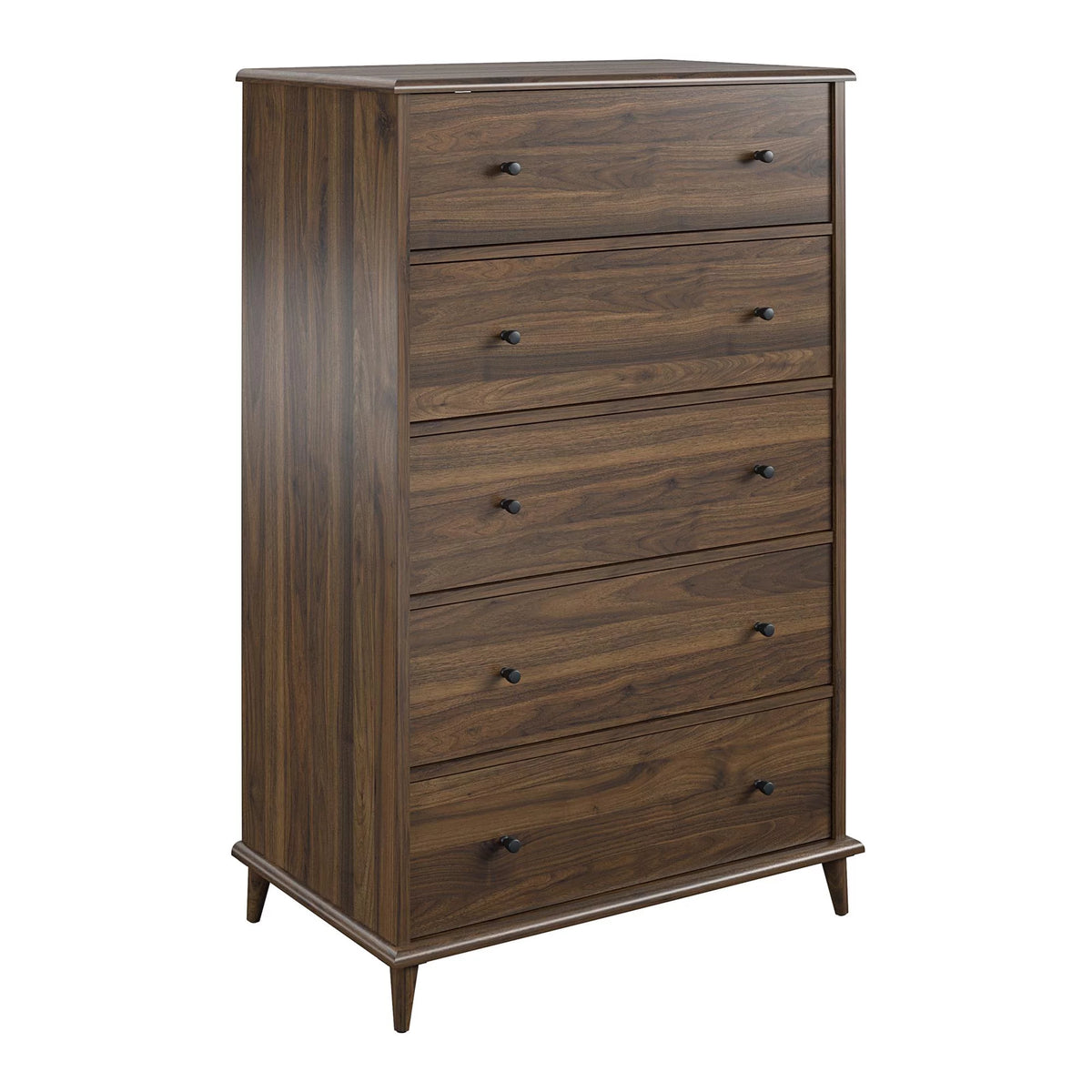 Ivory Oak 5-Drawer Dresser W267
