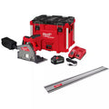 18V Brushless Cordless 6-1/2 in. Plunge Track Saw Kit with 55 in. Guide Rail H713494