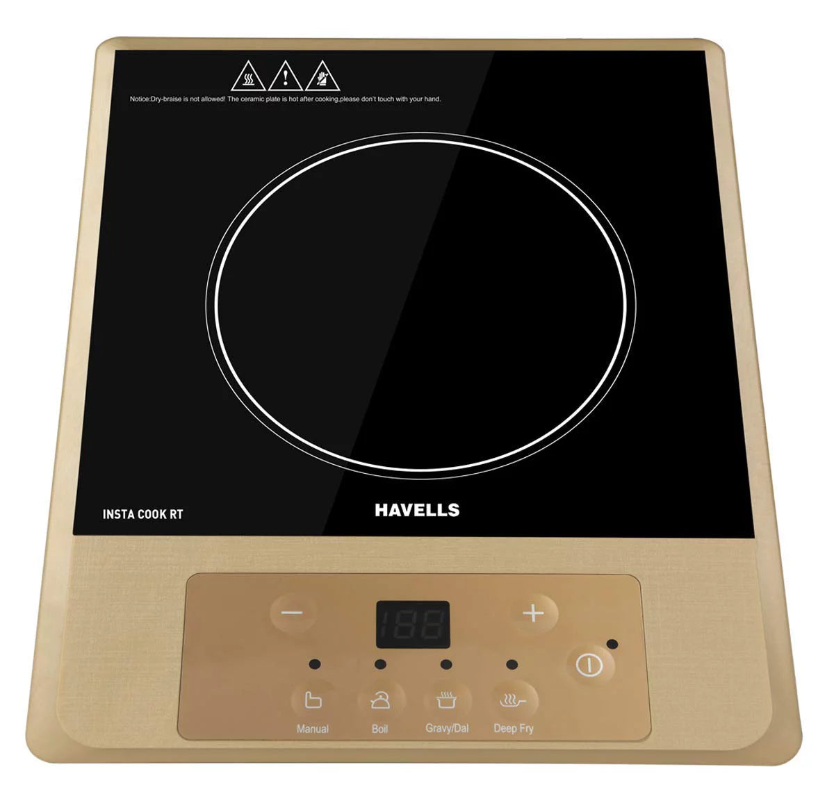 1400W Glass Ceramic Induction Cooktop D7962