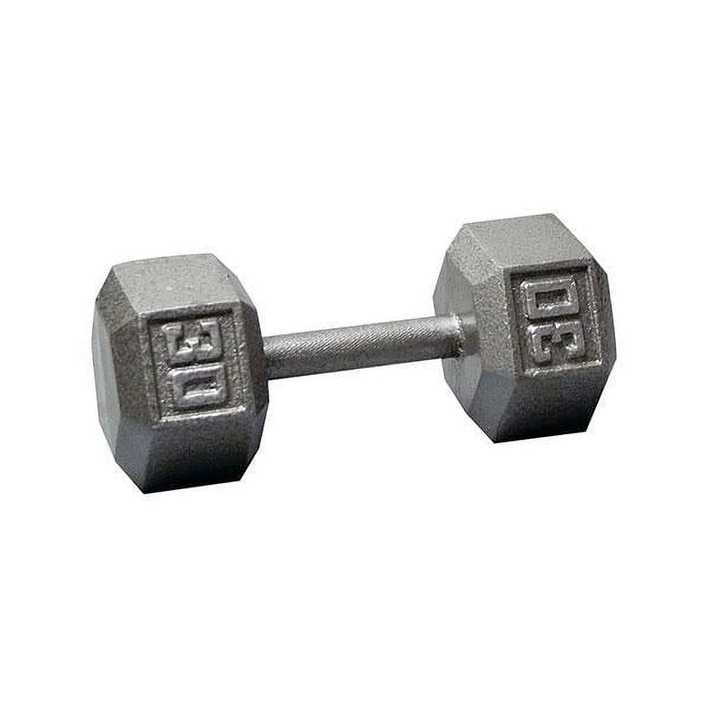 Cast Iron Hex Dumbbells 80 lb P49381
