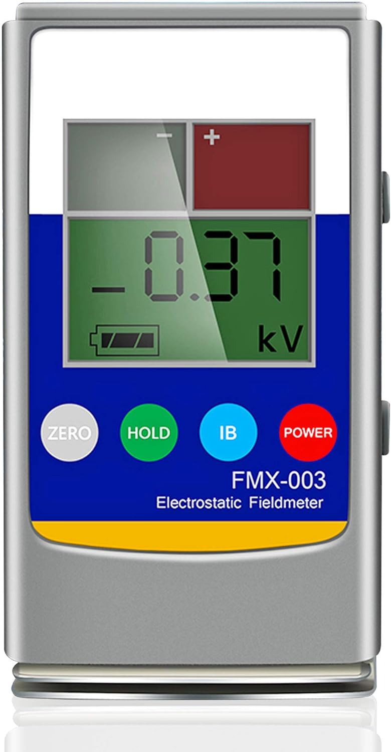 Handheld Digital Electrostatic Field Meter Tester 0~20KV Portable Ion Balance Tester 0~200V E26020