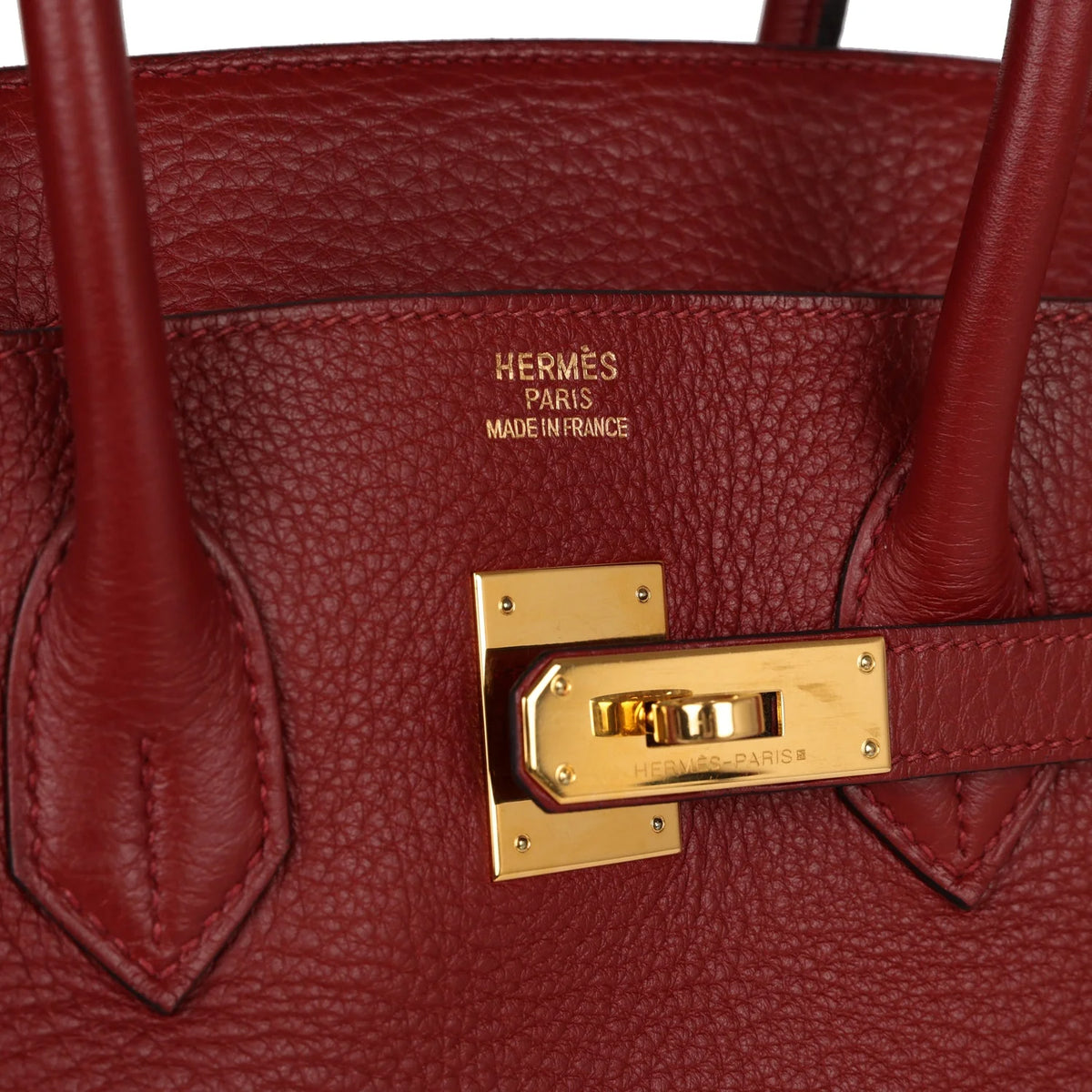 Pre-owned Togo Leather Handbag U788