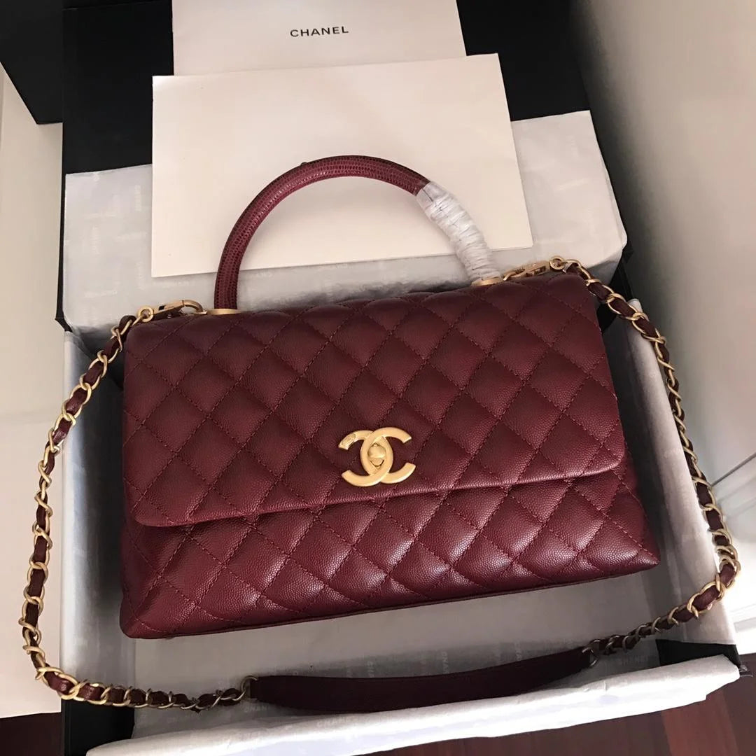 Dark Red Handbag H525