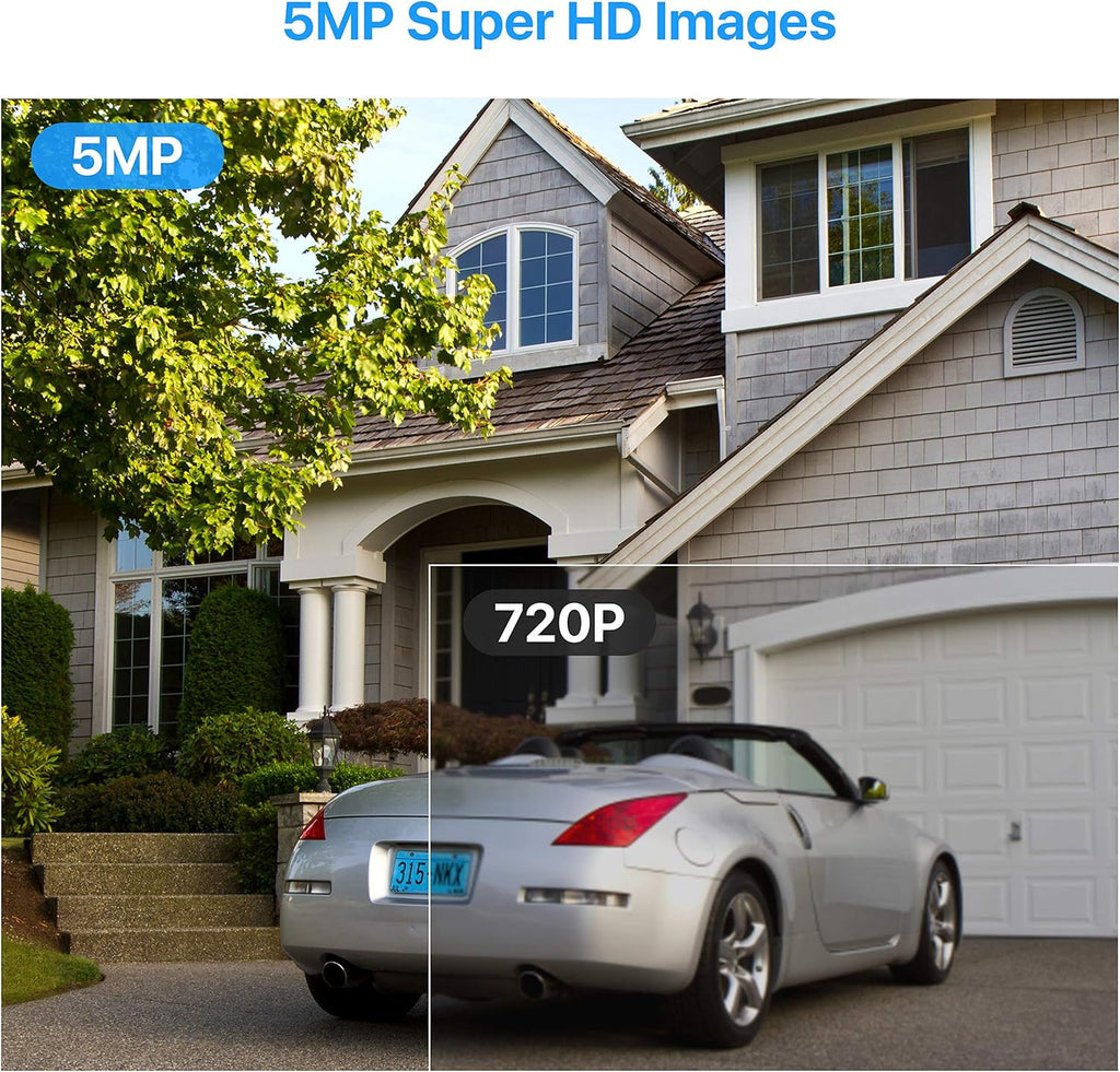 8CH 5MP PoE Security Camera System with 2TB HDD P23989