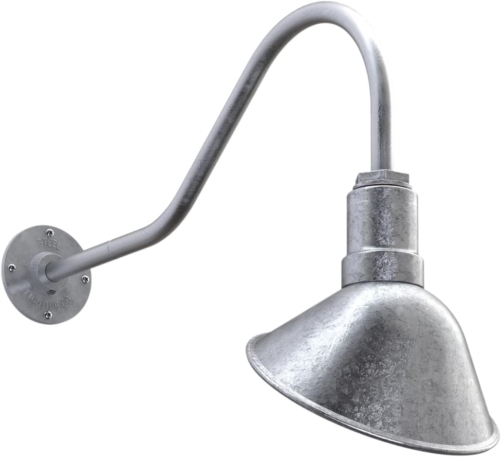9 inch Dome 11 inch Straight Arm Sign Light S498