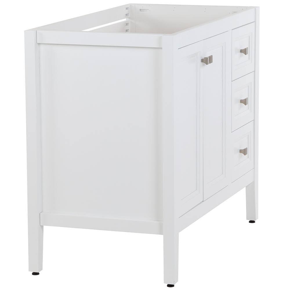 White Bath Vanity Cabinet T65607
