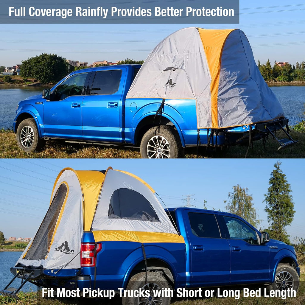 Waterproof 5.5-5.8 ft Truck Bed Tent for 2 Person S4100