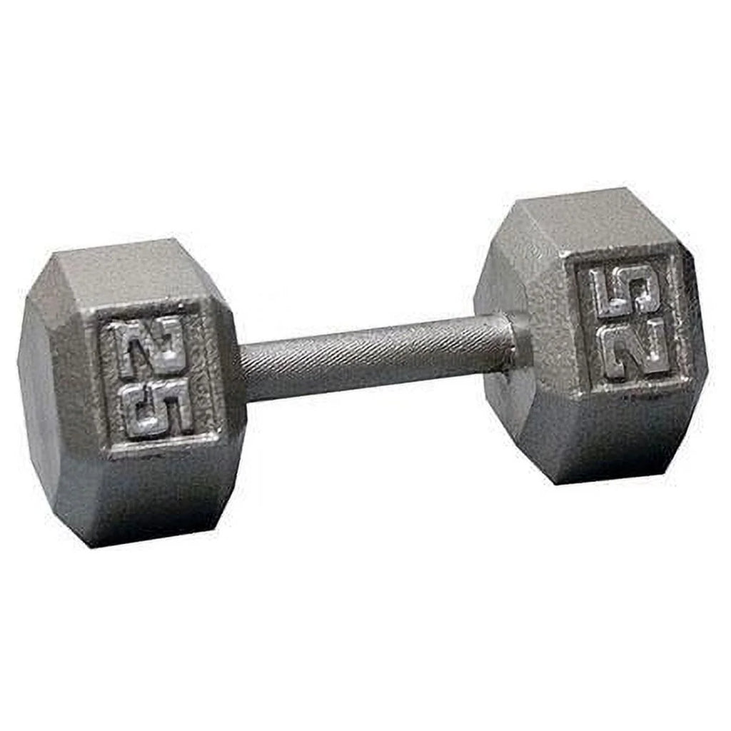Cast Iron Hex Dumbbells 80 lb P49381