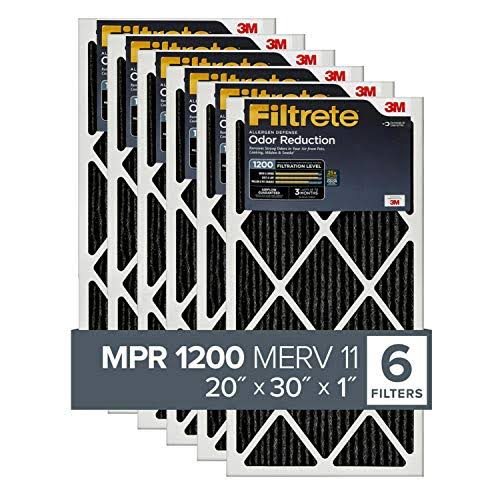 20x30x1 AC Furnace Air Filter 6-Pack M232431