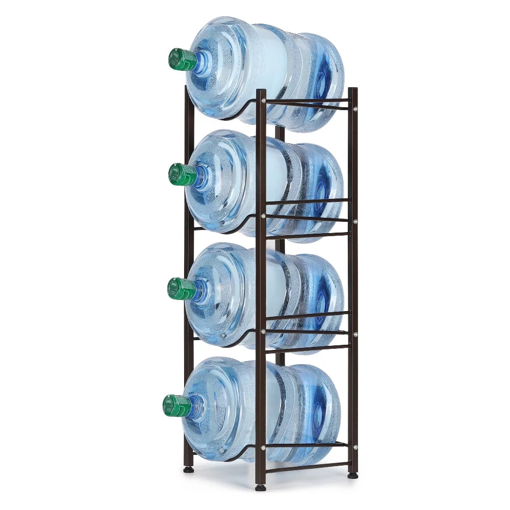 4-Tier Water Bottle Holder Storage Rack Z388