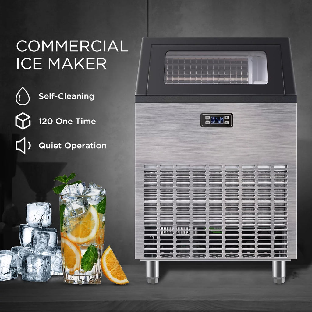 Stainless Steel Commercial Ice Maker Machine 270LB C16361
