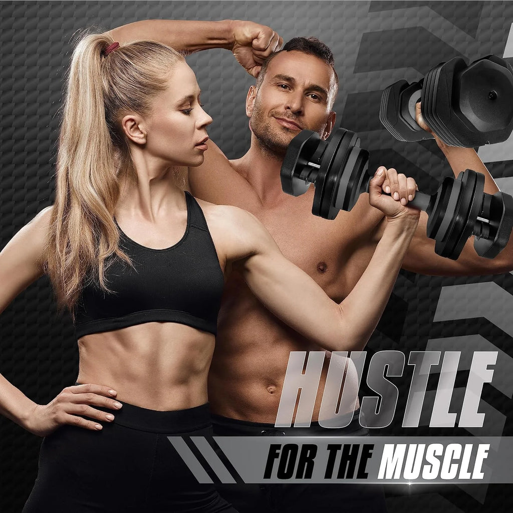 Adjustable Dumbbells 25lb Pair U72584