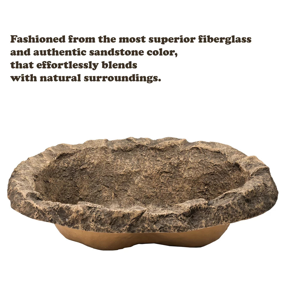 Faux Rock Fiberglass Garden Water Pond H155