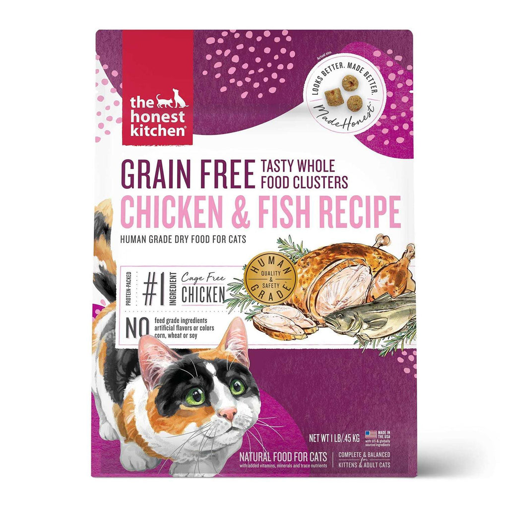 Grain-Free Chicken Fish Dry Cat Food H999