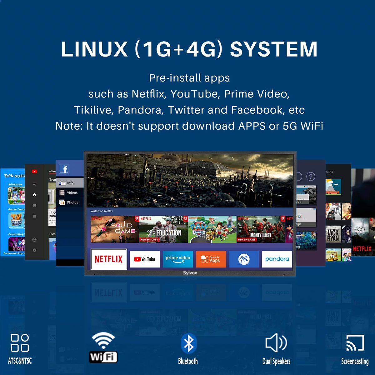 55 inch 4K LED Waterproof Outdoor TV P779