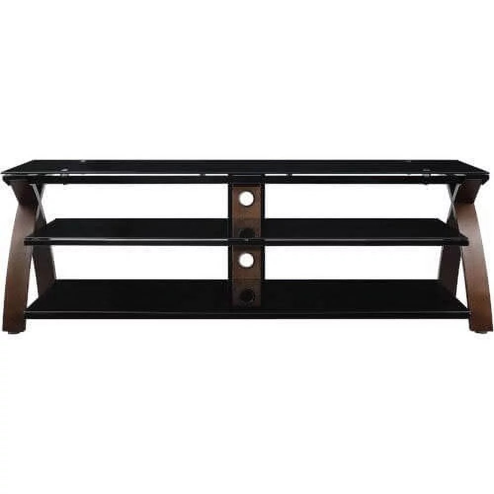 Espresso Wood TV Stand J359315
