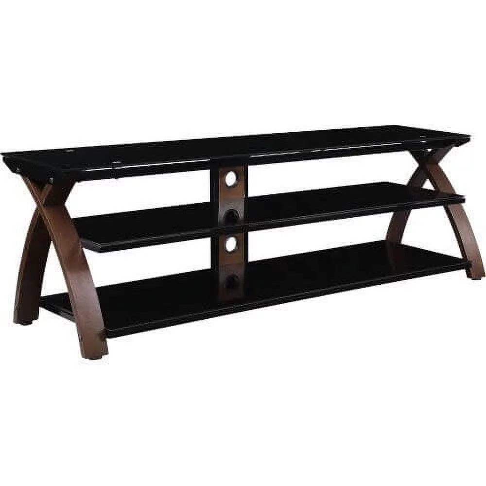 Espresso Wood TV Stand J359315
