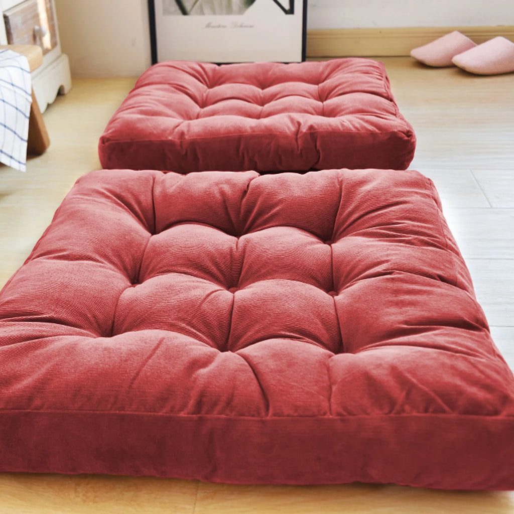 Rose Red 2 Pack 22" Large Floor Pillow Q190