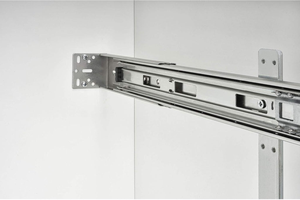 12-Inch 2-Tier Wire Pull Out Kitchen Cabinet Organizer, Chrome L63072