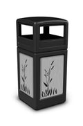 42 Gallon Black Trash Can P78059
