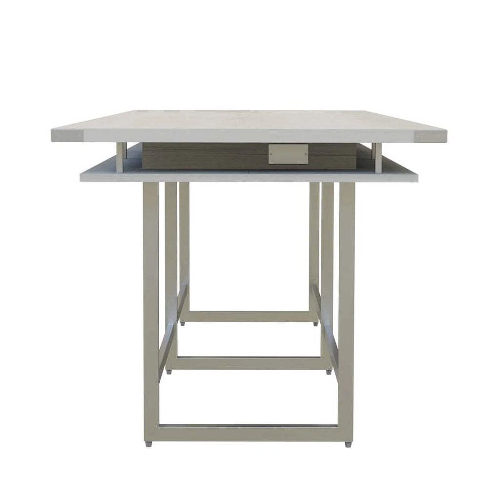 Conference Table Standing Height White Ash W70619