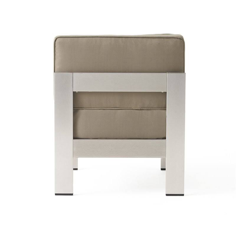 11 Seater Aluminum U-Shaped Sofa Sectional N5420