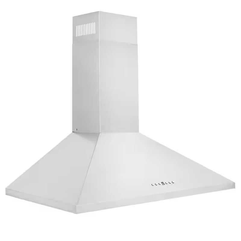 30 in. 400 CFM Convertible Wall Mount Range Hood in Stainless Steel O41709