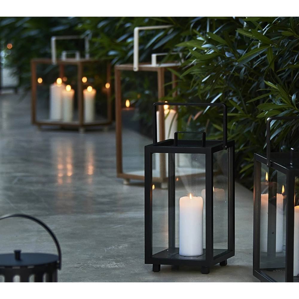 Large Teak Lantern E243585