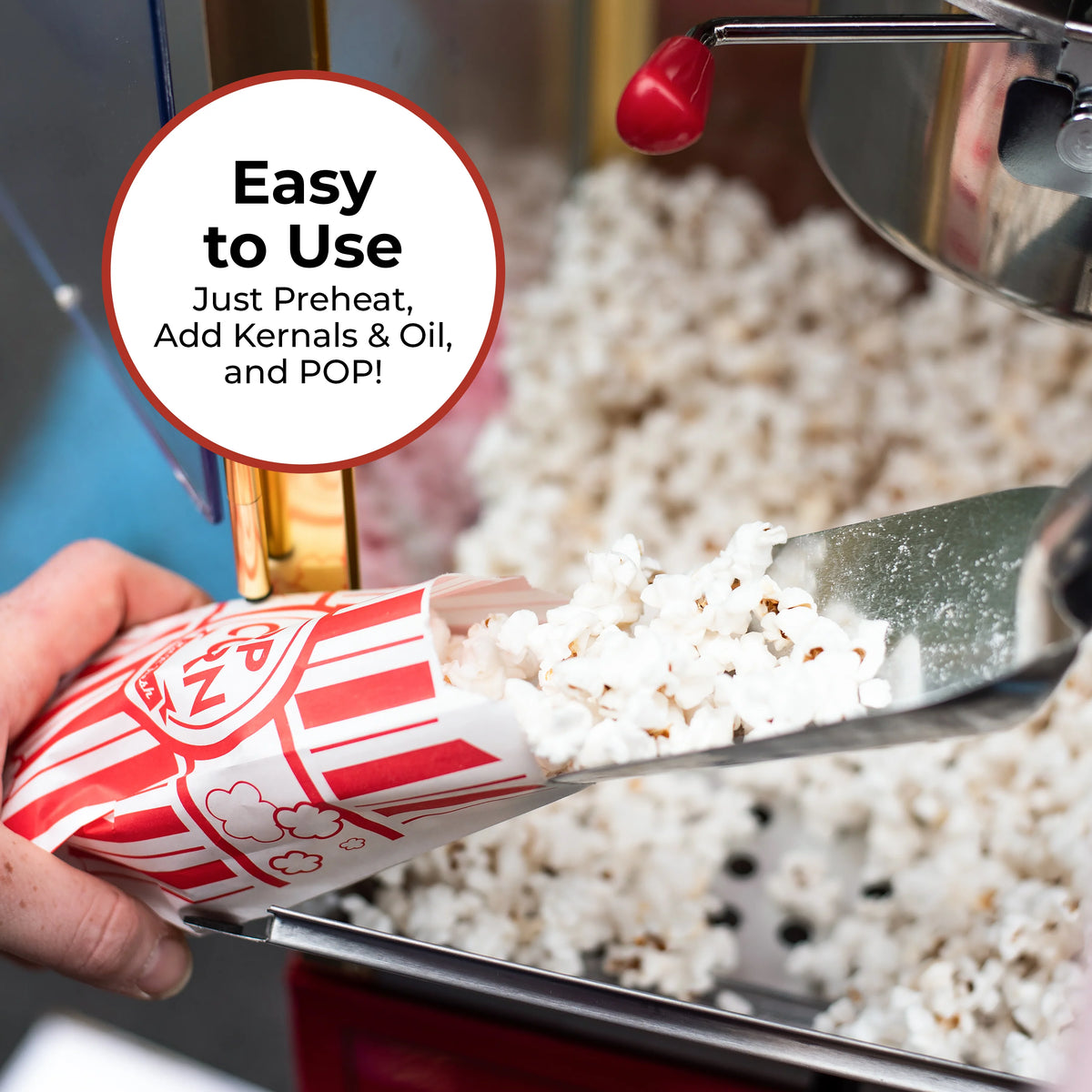 10-Ounce Popcorn & Concession Cart U1814