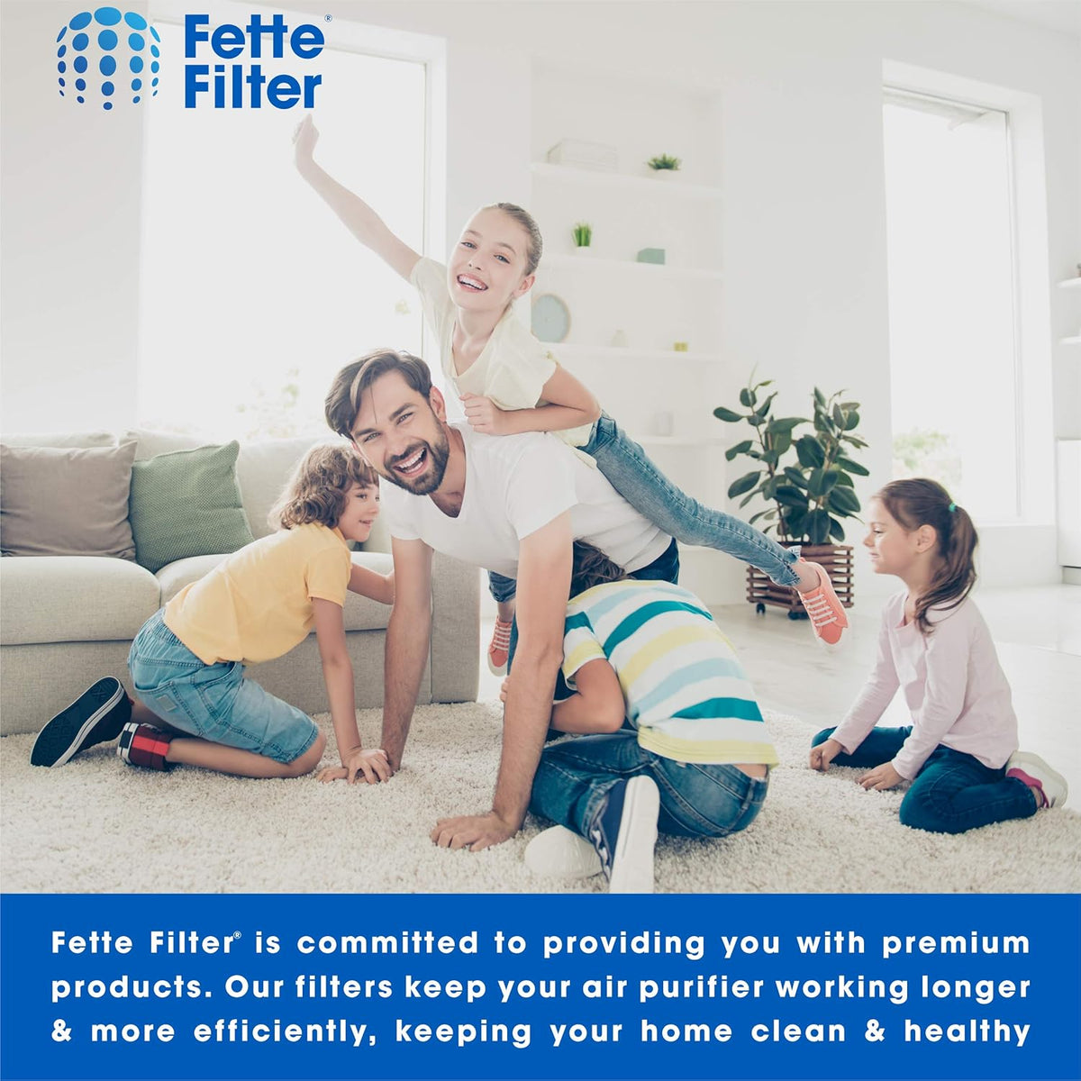 HEPA Filter Compatible with AeraMax 290 AeraMax 300 DX95 Air Purifiers D95375