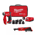 12V Lithium-Ion Brushless Cordless 4-in-1 3/8 in. Drill Driver Kit with 3/8 in. Ratchet C738