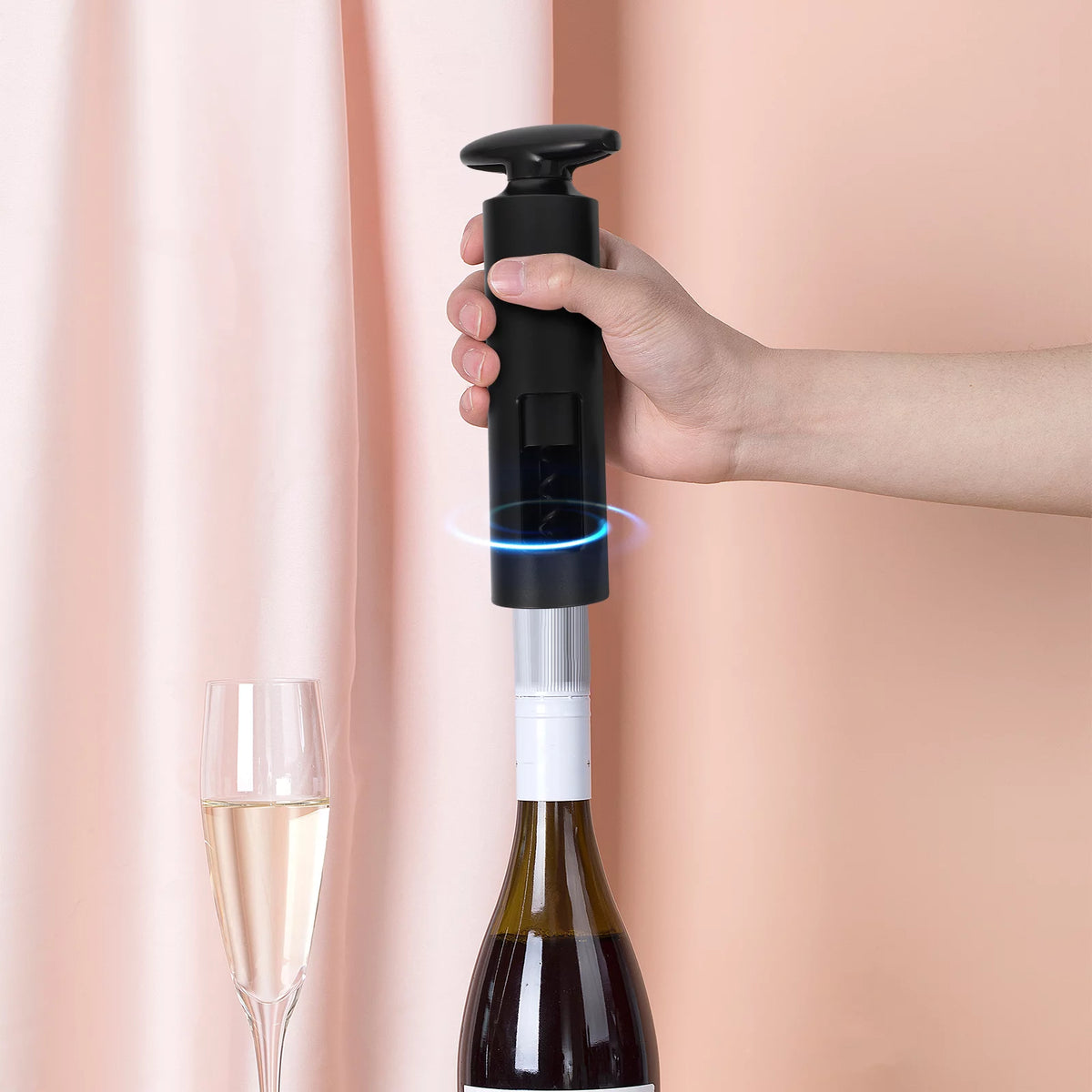6pcs Rotary Corkscrew Decanter Set Z30742