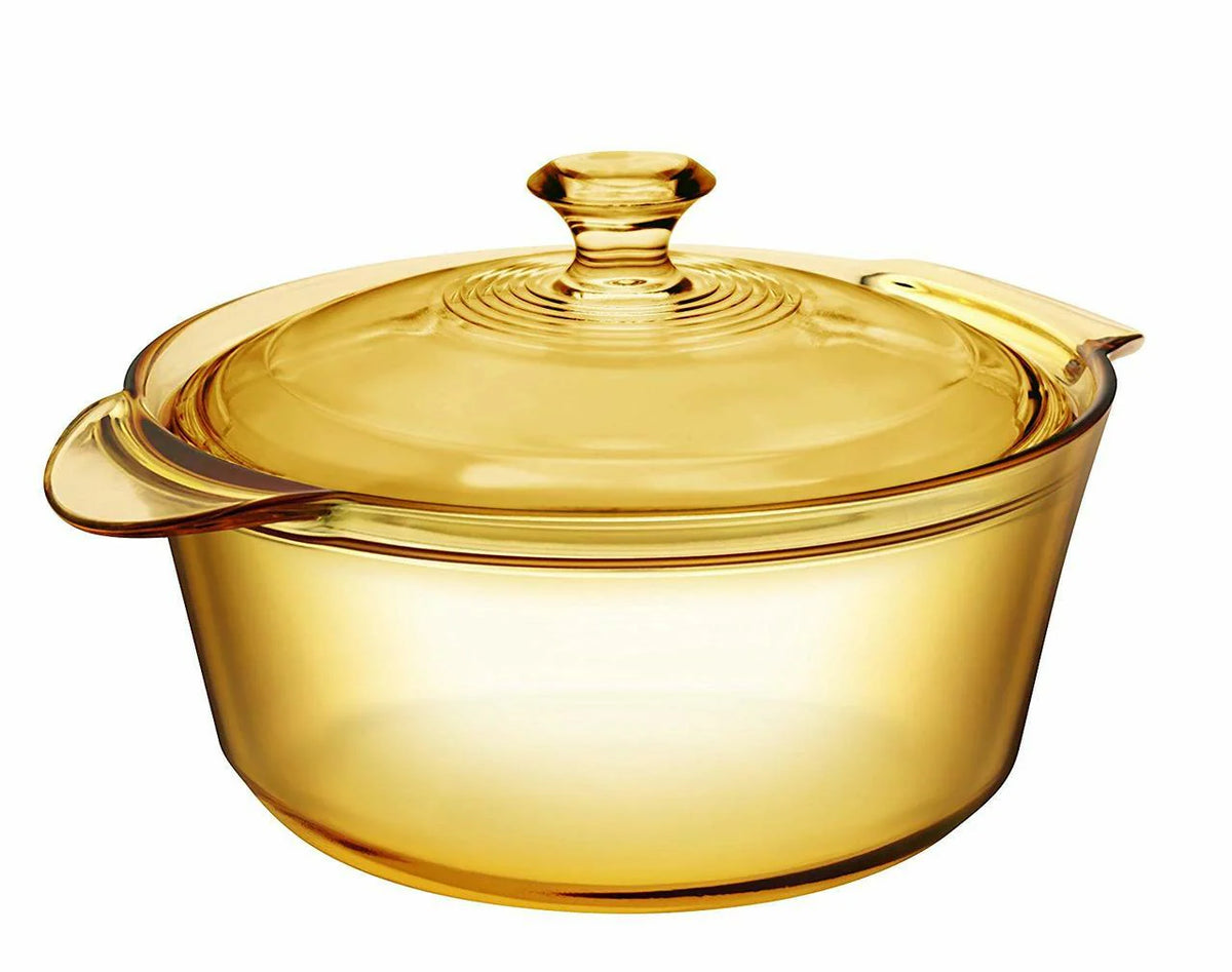 2.8L Glass Casserole with Glass Cover W224