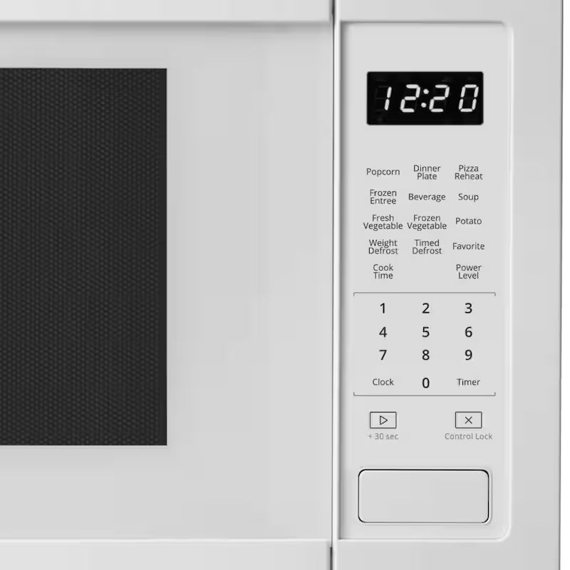 1.6 cu. ft. White Countertop Microwave Y9126