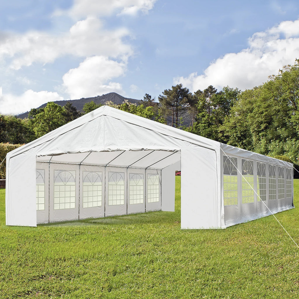 40'x20' Heavy Duty White Party Tent Canopy X14682