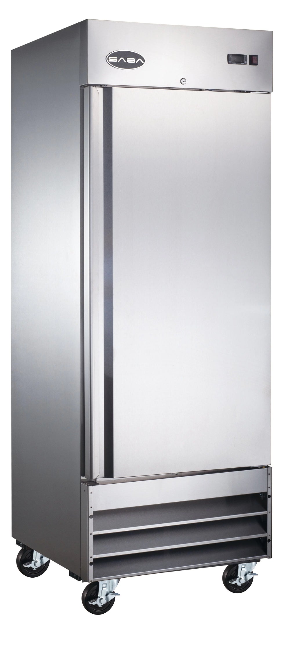 23 cu ft Stainless Steel Upright Reach-in Freezer Q421