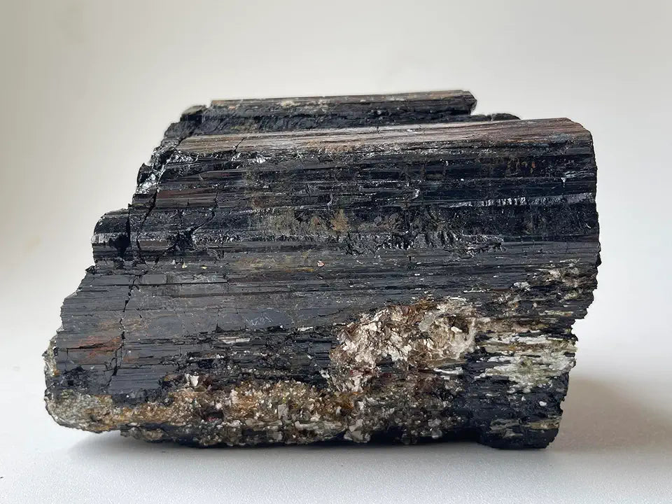 Extra Large Natural Rough Black Tourmaline Crystal 4-5 lbs K4551