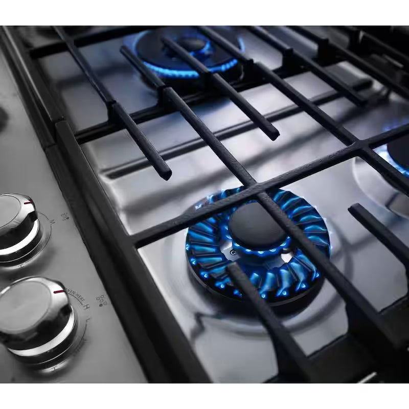 30 in. Stainless Steel Gas Cooktop with 5 Burners R811983