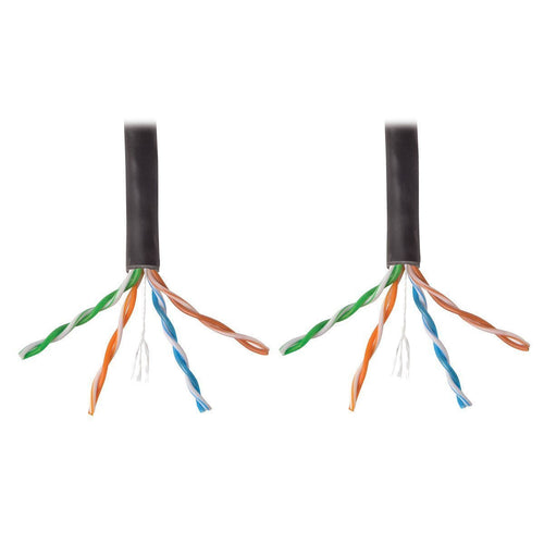 1000ft Cat6 Gigabit Bulk Cable Solid Core CMR PVC Yellow I658