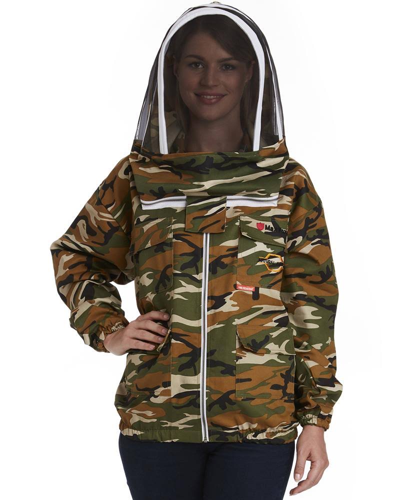 Camouflage 2XL Cotton Beekeeping Jacket X86809