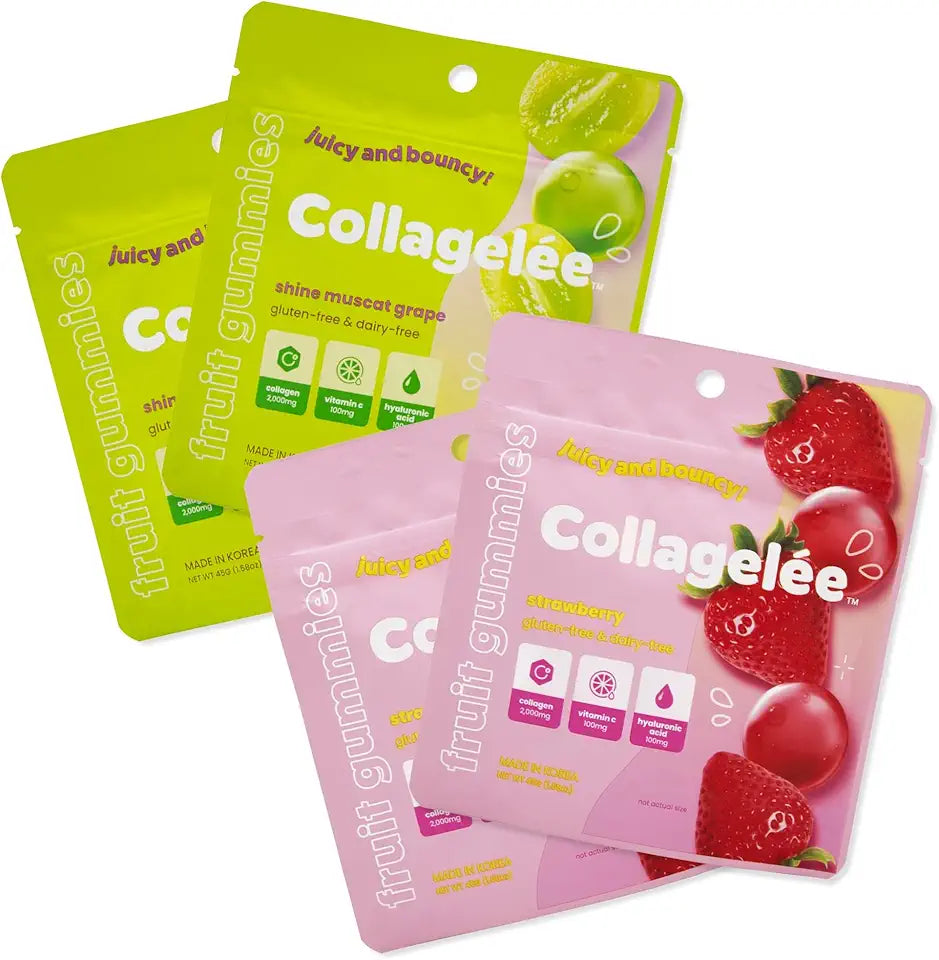 Collagen Gummies with Vitamin C, Hyaluronic Acid & Biotin D1360